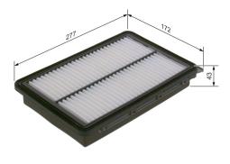 Air Filter BOSCH F 026 400 617