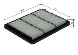 Air Filter BOSCH F 026 400 695