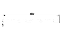 Warning Contact, brake pad wear BOSCH 1 987 473 055