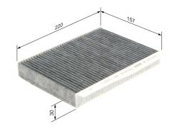 Filter, cabin air BOSCH 1987435548