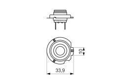 Bulb, headlight BOSCH 1987302091