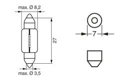 Bulb BOSCH 1 987 302 528