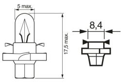 Bulb BOSCH 1 987 302 236