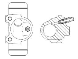 Wheel Brake Cylinder BOSCH F 026 002 097