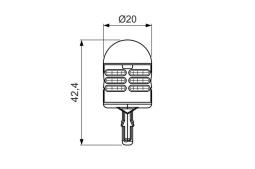 Bulb, direction indicator