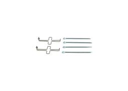 Accessory Kit, disc brake pad BOSCH 1987474162