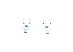 Accessory Kit, disc brake pad BOSCH 1987474030