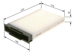 Filter, cabin air BOSCH 1987432093