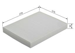 Filter, cabin air BOSCH 1987432114