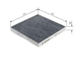 Filter, cabin air BOSCH 1987435051