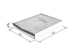 Filter, cabin air BOSCH 1987432598