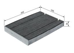 Filter, cabin air BOSCH 1987435628