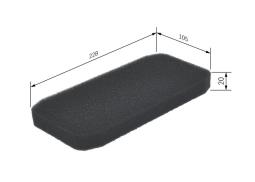 Filter, cabin air BOSCH 1987431173