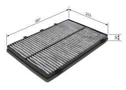 Filter, cabin air BOSCH 1987432482