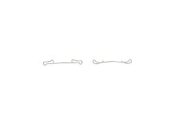 Accessory Kit, disc brake pad BOSCH 1987474098