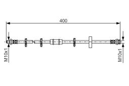 Brake Hose BOSCH 1 987 476 413