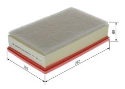 Air Filter BOSCH F 026 400 671