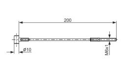 Cable Pull, parking brake BOSCH 1 987 477 979