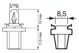 Bulb BOSCH 1 987 302 219