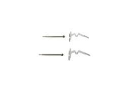 Accessory Kit, disc brake pad BOSCH 1987474257