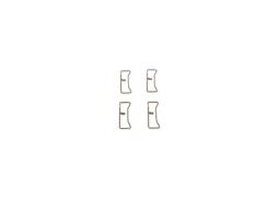 Accessory Kit, disc brake pad BOSCH 1987474690