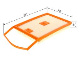 Air Filter BOSCH F 026 400 543