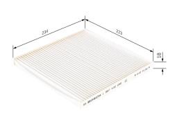 Filter, cabin air BOSCH 1 987 432 090