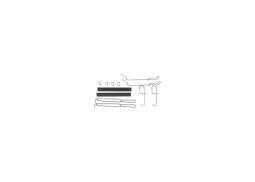 Accessory Kit, disc brake pad BOSCH 1987474195