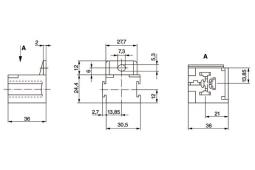 Relay Socket BOSCH 3 334 485 008