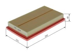 Air Filter BOSCH F 026 400 674