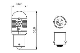 Bulb, direction indicator