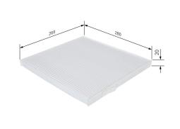 Filter, cabin air BOSCH 1987432237