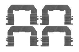 Accessory Kit, disc brake pad BOSCH 1987474454