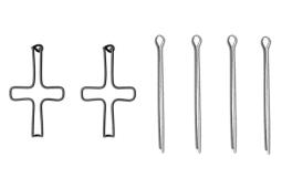 Accessory Kit, disc brake pad BOSCH 1987474162