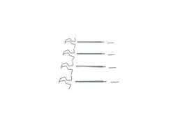 Accessory Kit, disc brake pad BOSCH 1987474062