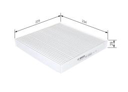 Filter, cabin air BOSCH 1987432177