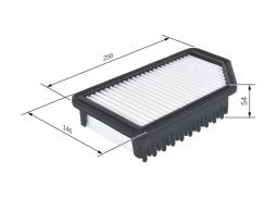 Air Filter BOSCH F 026 400 350