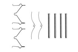 Accessory Kit, disc brake pad BOSCH 1 987 474 208