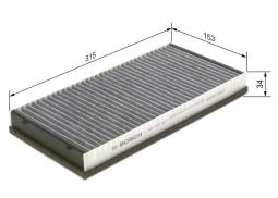 Filter, cabin air BOSCH 1987432407