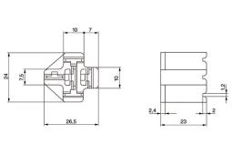 Plug Housing BOSCH 3 334 485 007