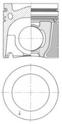 Piston KOLBENSCHMIDT 41088600