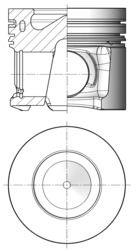 Piston KOLBENSCHMIDT 41493610