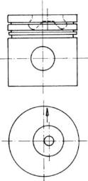 Piston KOLBENSCHMIDT 90624600