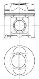 Piston KOLBENSCHMIDT 94473600