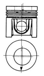 Piston KOLBENSCHMIDT 92951600