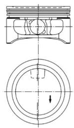 Piston KOLBENSCHMIDT 94912610