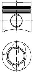 Piston KOLBENSCHMIDT 40667602