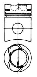 Piston KOLBENSCHMIDT 99966600