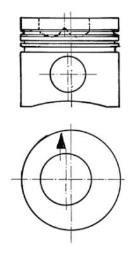 Piston KOLBENSCHMIDT 90093600