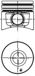 Piston KOLBENSCHMIDT 40101610